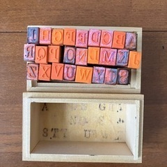 アルファベットスタンプの画像