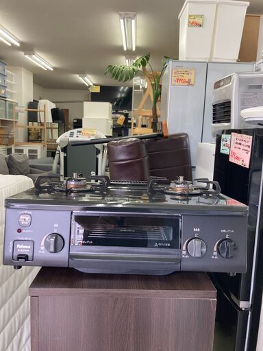 【リサイクルショップ　ピカソ　小松原】2021年製 パロマ Paloma 強火力 LPガス プロパンガス用 ガステーブル IC-S37K-R★2467★