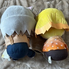 鬼滅の刃 でかいぽふっとぬいぐるみの画像