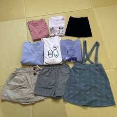 140cm女の子9点　