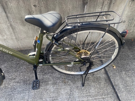 UVER & LULU 27インチ 自転車 6段変速 カーキ 中古 自転車 買取 仙台 引取 