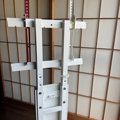 大型モニター対応壁寄せテレビ台の画像