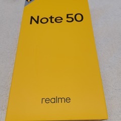 【新品未開封】realme Note 50 3GB/64GB スカイブルーの画像