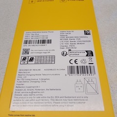 【新品未開封】realme Note 50 3GB/64GB スカイブルーの画像