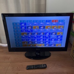 テレビとリモコン