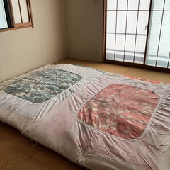 【あげます】🎁ふっかふか 婚礼布団（正絹）高級寝具