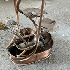 ブリキ　スタンド　オブジェの画像