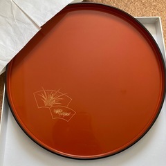 輪島塗のお盆。新品未使用品