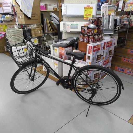 J266 ★サビキズ使用感★ノーパンククロスバイク自転車★HEAD PRESTEZZA★6段★27インチ