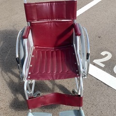 ニッシン製　介護用車椅子 の画像