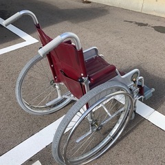 ニッシン製　介護用車椅子 の画像