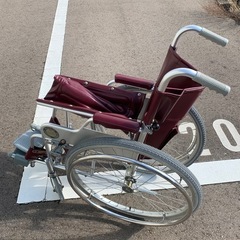 ニッシン製　介護用車椅子 の画像