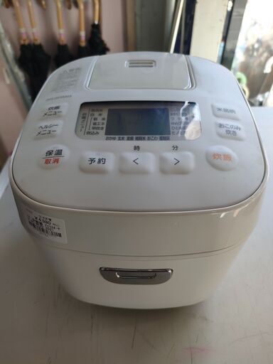 炊飯器　アイリスオーヤマ　RC-ME30　3合炊き　2021年製　ジャングルジャングル良品館