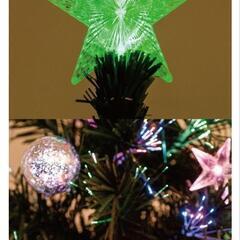 120cm クリスマスツリー　ライト付きの画像