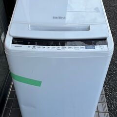 日立 洗濯機 BW-V80E 8.0kg 2019年 中古