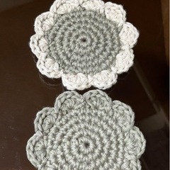 ハンドメイド　コースター　4枚セットの画像