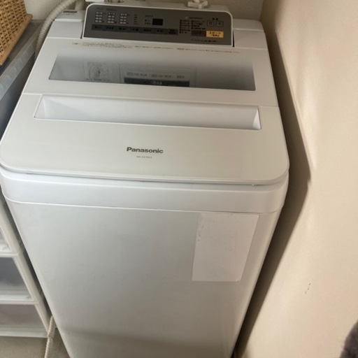 お話し中ですPanasonicパナソニック洗濯機　NA-FA70H3 　2016年式　7キロ風乾燥付
