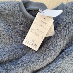 もこもこトレーナー　130 未使用の画像