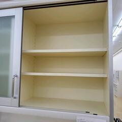 ★ジモティ割あり★  レンジボード 白 H206×D50×W120 クリーニング済み OJ6931