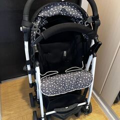 【無料】ピジョンベビーカーお譲りします（西松屋コラボモデル PI...