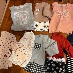 女の子　冬服　90-95の画像