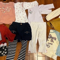 女の子　冬服　90-95の画像