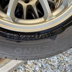 夏タイヤ　1シーズンのみ使用の画像