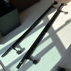 【値下げ】ベッドフレーム（キング未満まで調整可能 ）