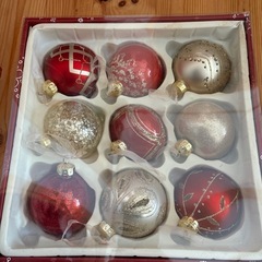 クリスマス オーナメント ガラス製