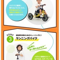 ストライダー　サンライダー　三輪車　キックバイクの画像