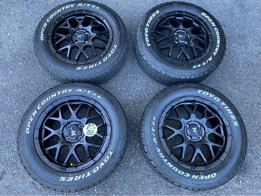 ?【タイヤ＆アルミ】オープンカントリー ロッキー /ライズ NITRO POWER  16インチ【タイヤ･ホイール買取】
