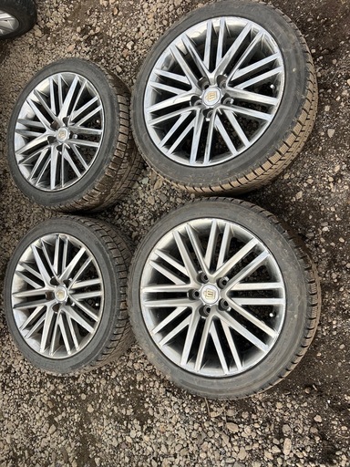 210系 クラウン 純正ホイール スパッタリング スタッドレス2023年製 4