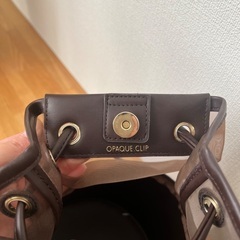 【OPAQUE.CLIP】メッシュ ショルダーバッグ 巾着バッグの画像