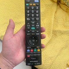 三菱　カラーテレビ　ジャンク品の画像