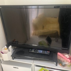 三菱　カラーテレビ　ジャンク品の画像