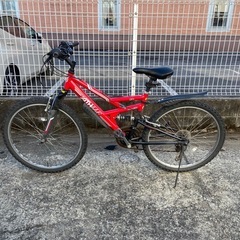 自転車　マウンテンバイク　26インチ