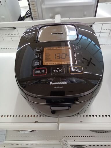 ★ジモティ割あり★ Panasonic 炊飯ジャー SR-HB108 5.5合 19年製 動作確認／クリーニング済み TC6287