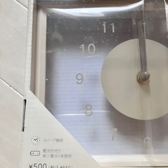 新品・未使用＊置き・掛け2Way時計の画像