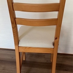 IKEA】2脚セット☆LERHAMN/レールハムン チェア (ユユ) 高麗の