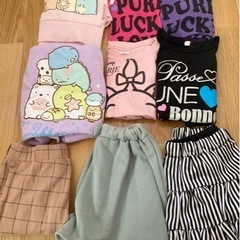 子ども服★秋服★冬服★まとめ売り★120cm★長袖トップス★ズボ...