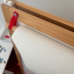 IKEAモーラ　イーゼル　紙とチョークセットの画像