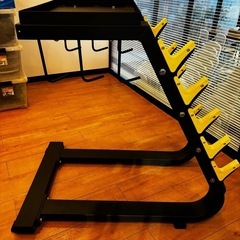 ハンドルラック　ジム　トレーニング用品の画像
