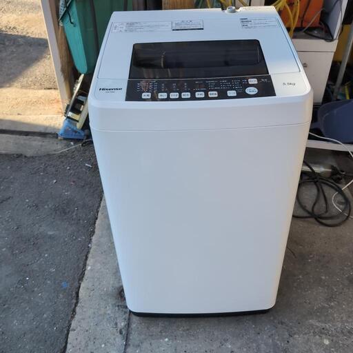2017年製 5.5kg ハイセンス洗濯機
