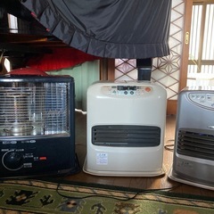 石油ストーブ3台まとめて
