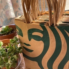 スタバの紙袋