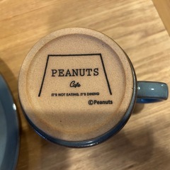 スヌーピーカフェお皿マグセット　　　　　　の画像