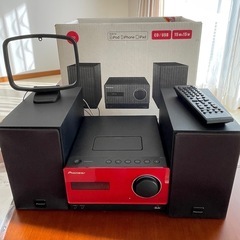 【本日引取り値下げ2000円】 パイオニア CDミニコンポ(x-...