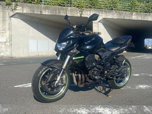 車検R7.10迄 カワサキ Z1000 ZRT00B B型 ノジマ チタンマフラー バックステップ フェンダーレス ETC カーボン多数 セキュリティ