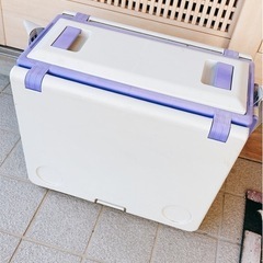 テーブルにもなるクーラーボックス