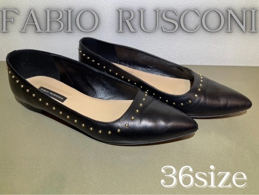 FABIORUSCONI ポインテッドトゥシューズ 36サイズ